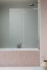 Radaway Essenza 8 SL Brushed Nickel PND II parawan nawannowy 100cm prawy szczotkowany nikiel/przejrzyste 10500100-91-01R